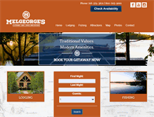 Tablet Screenshot of melgeorges.com